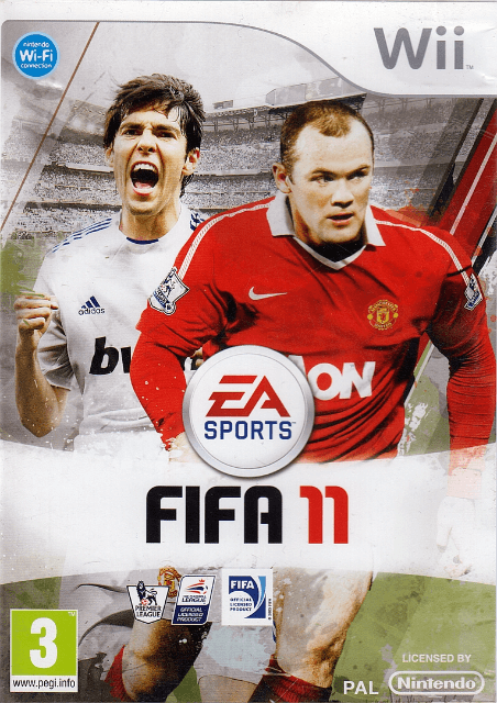 FIFA 11 box art for Wii